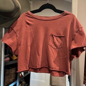 Free People Fade Into You Short Sleeve Tee size XS Retails $48